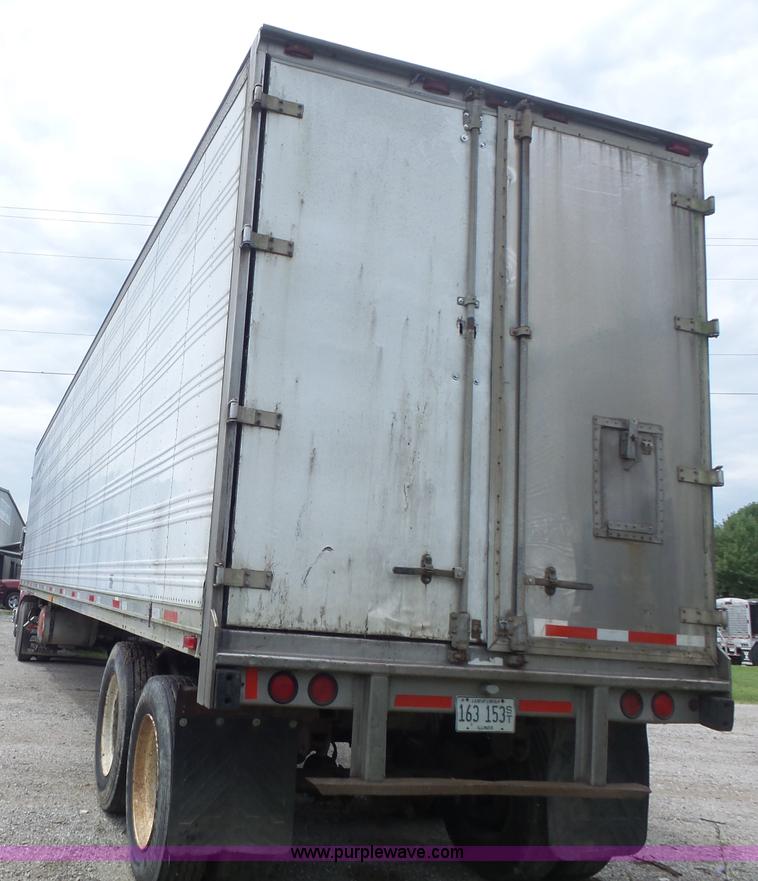 image for item K7731 1987 Dorsey Liteguard 86 refrigerated van trailer