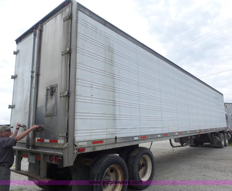 image for item K7731 1987 Dorsey Liteguard 86 refrigerated van trailer