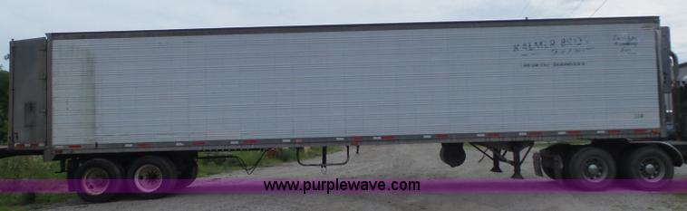 image for item K7731 1987 Dorsey Liteguard 86 refrigerated van trailer