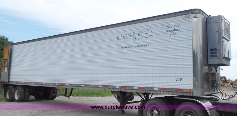 image for item K7731 1987 Dorsey Liteguard 86 refrigerated van trailer