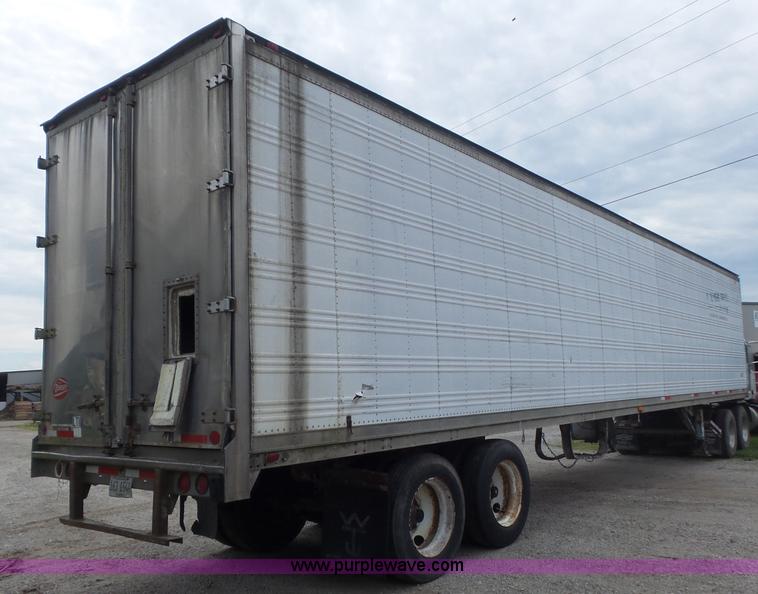 image for item K7732 1987 Dorsey Liteguard 86 refrigerated van trailer
