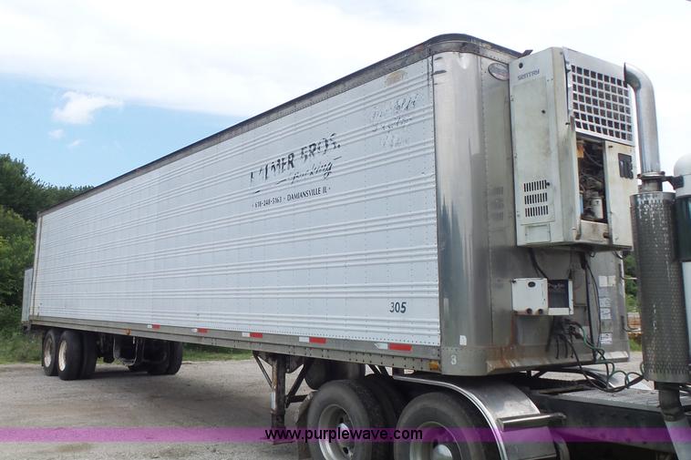 image for item K7732 1987 Dorsey Liteguard 86 refrigerated van trailer