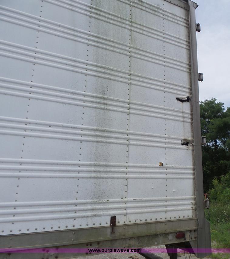 image for item K7732 1987 Dorsey Liteguard 86 refrigerated van trailer