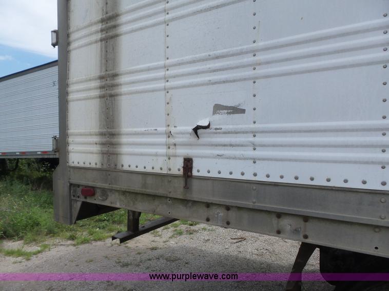 image for item K7732 1987 Dorsey Liteguard 86 refrigerated van trailer