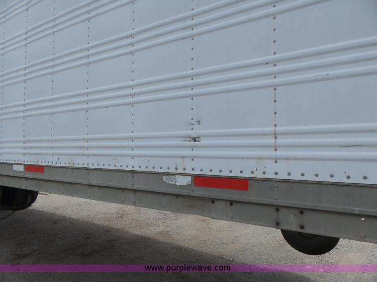 image for item K7732 1987 Dorsey Liteguard 86 refrigerated van trailer