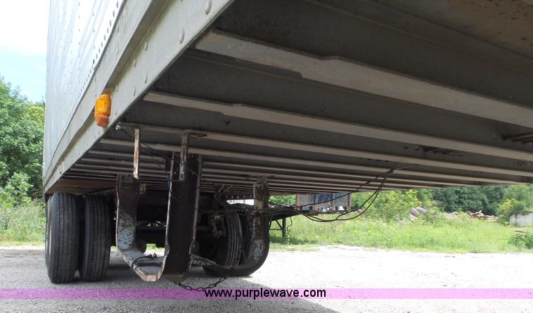 image for item K7732 1987 Dorsey Liteguard 86 refrigerated van trailer