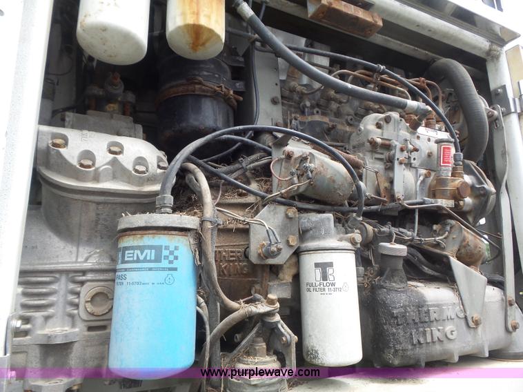 image for item K7732 1987 Dorsey Liteguard 86 refrigerated van trailer