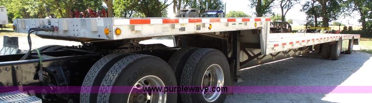 image for item K8436 2004 Wilson CFD-900 drop deck equipment trailer