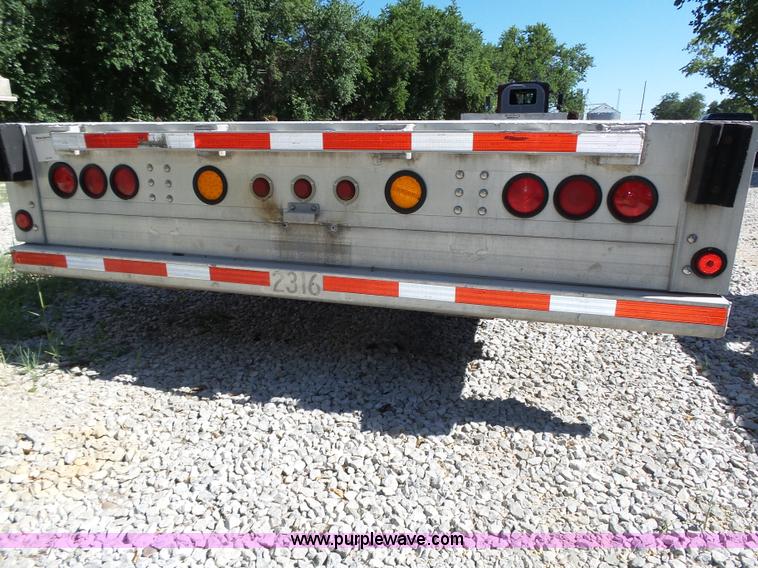 image for item K8436 2004 Wilson CFD-900 drop deck equipment trailer