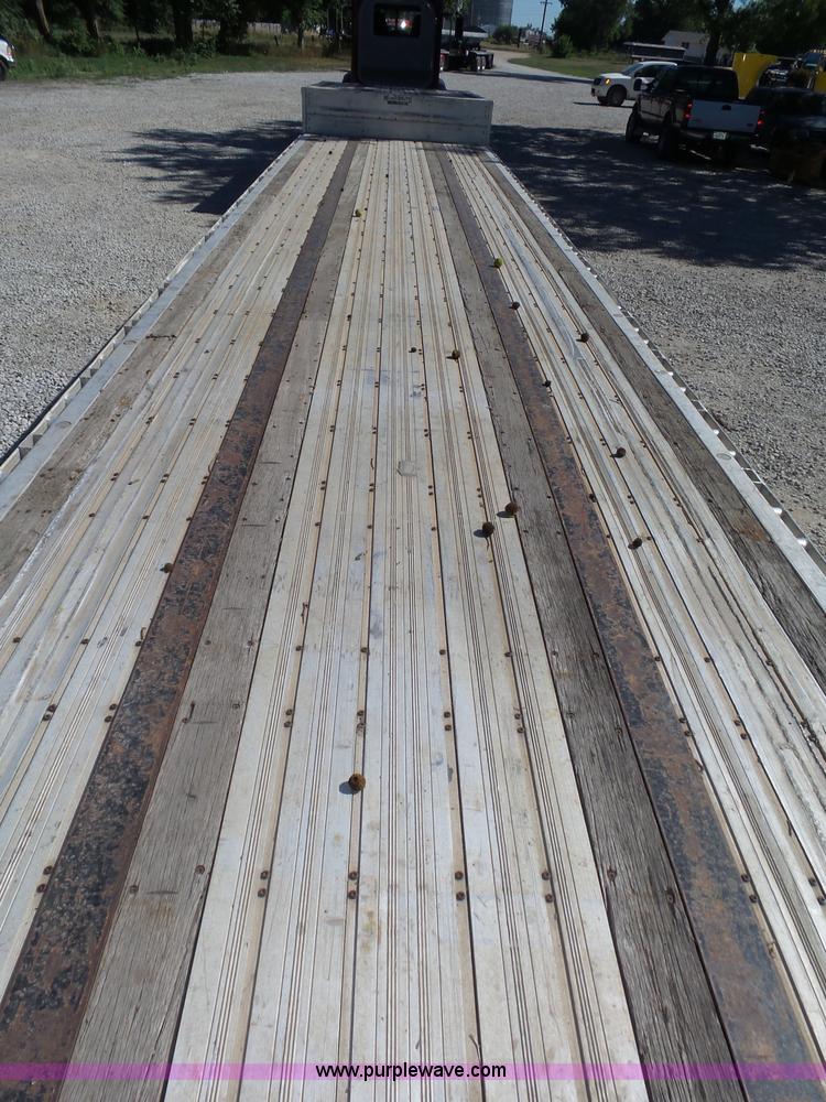 image for item K8436 2004 Wilson CFD-900 drop deck equipment trailer