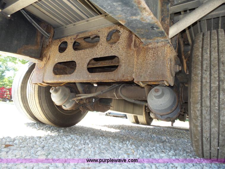 image for item K8436 2004 Wilson CFD-900 drop deck equipment trailer