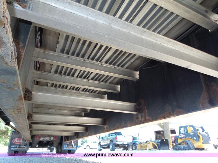 image for item K8436 2004 Wilson CFD-900 drop deck equipment trailer