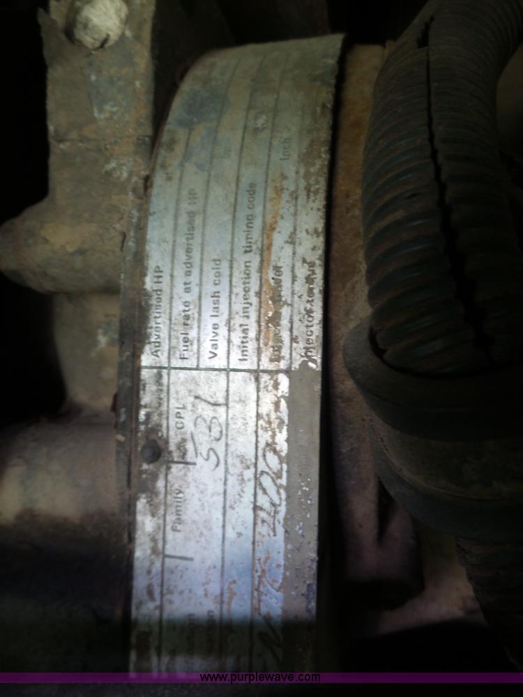 image for item L4830 1987 International CO-9670 Eagle semi truck