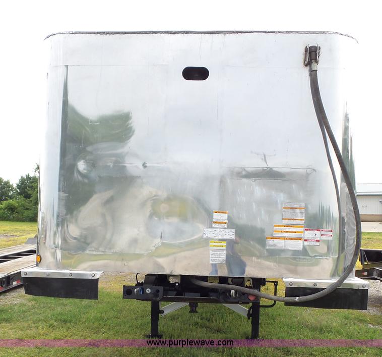 image for item L5506 2014 Clement ADW3860 double wall aluminum end dump trailer
