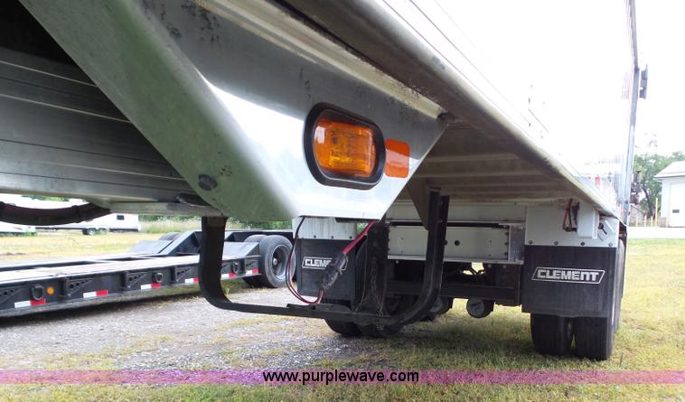 image for item L5506 2014 Clement ADW3860 double wall aluminum end dump trailer