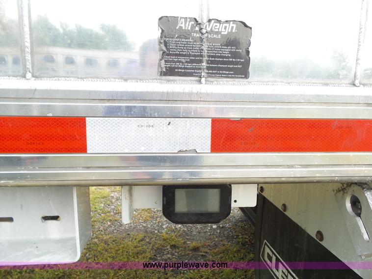 image for item L5506 2014 Clement ADW3860 double wall aluminum end dump trailer