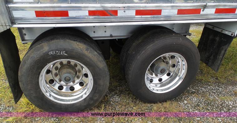 image for item L5506 2014 Clement ADW3860 double wall aluminum end dump trailer