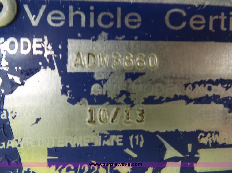 image for item L5506 2014 Clement ADW3860 double wall aluminum end dump trailer