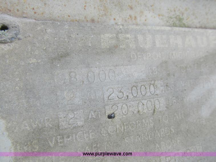 image for item L6183 1973 Fruehauf tank trailer