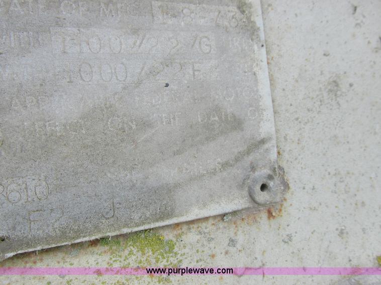 image for item L6183 1973 Fruehauf tank trailer