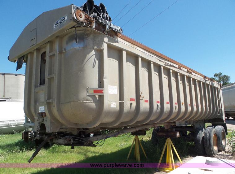 image for item L6830 1974 Fruehauf end dump trailer