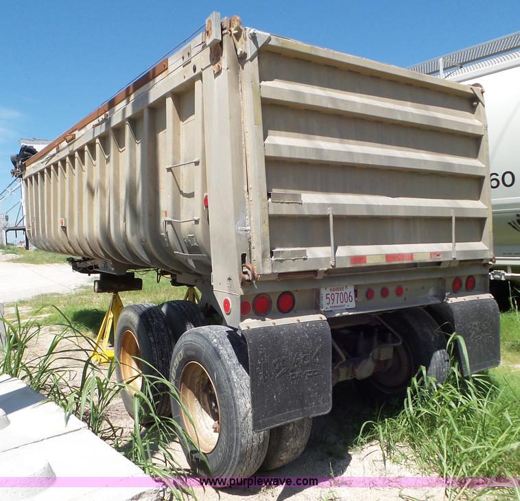 image for item L6830 1974 Fruehauf end dump trailer