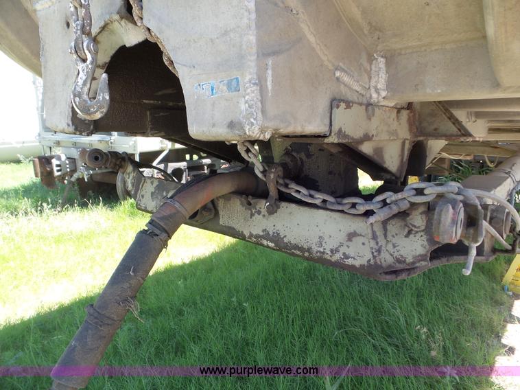 image for item L6830 1974 Fruehauf end dump trailer