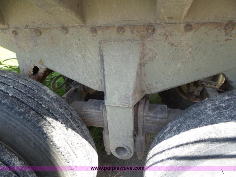 image for item L6830 1974 Fruehauf end dump trailer