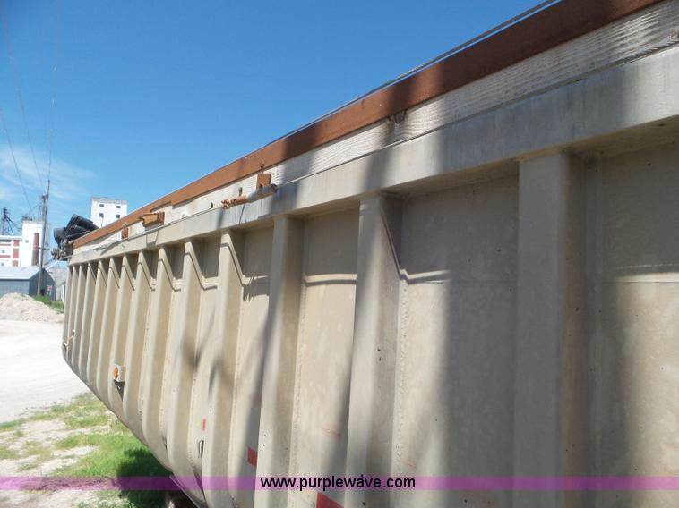 image for item L6830 1974 Fruehauf end dump trailer