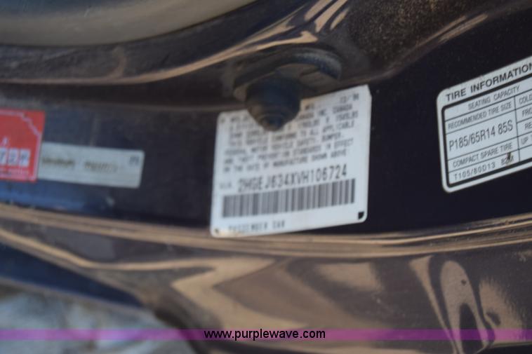 image for item K2902 1997 Honda Civic