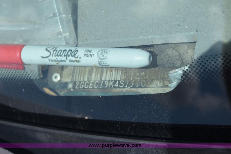 image for item K2945 1995 Chevrolet 1500 pickup truck