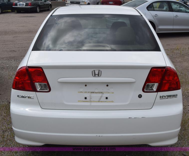 image for item K2958 2005 Honda Civic Hybrid