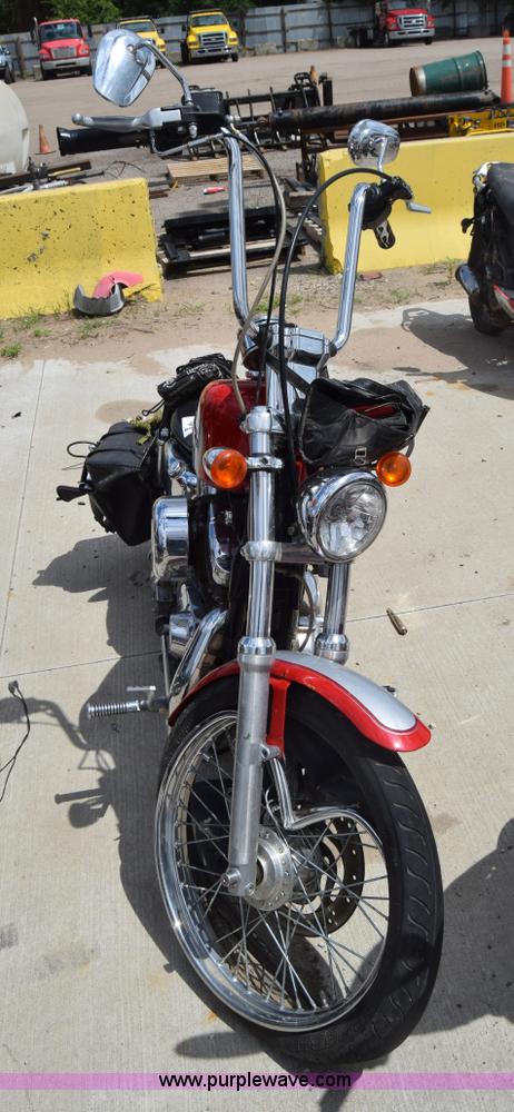 image for item K2960 2002 Harley Davidson XL1200C Sportster motorcycle
