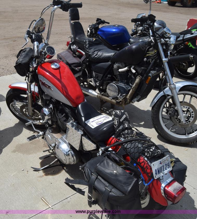 image for item K2960 2002 Harley Davidson XL1200C Sportster motorcycle