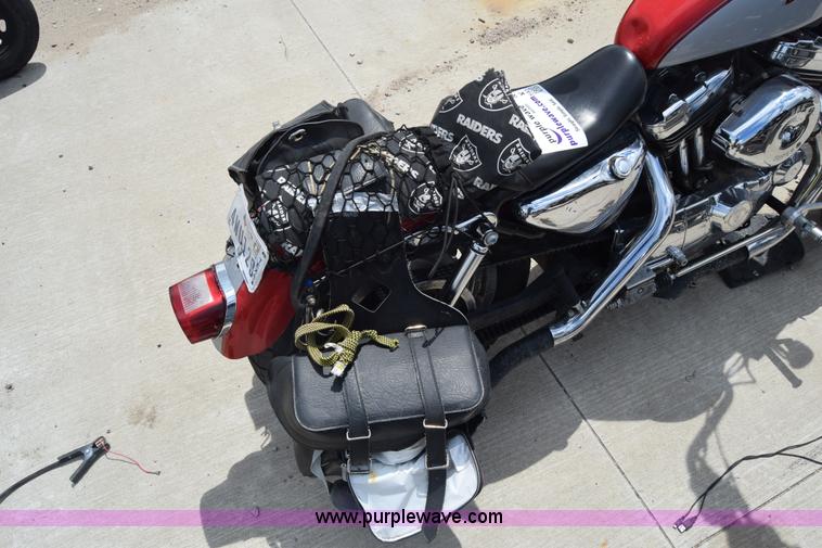 image for item K2960 2002 Harley Davidson XL1200C Sportster motorcycle