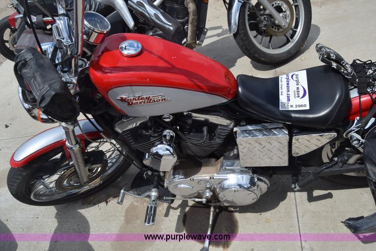 image for item K2960 2002 Harley Davidson XL1200C Sportster motorcycle