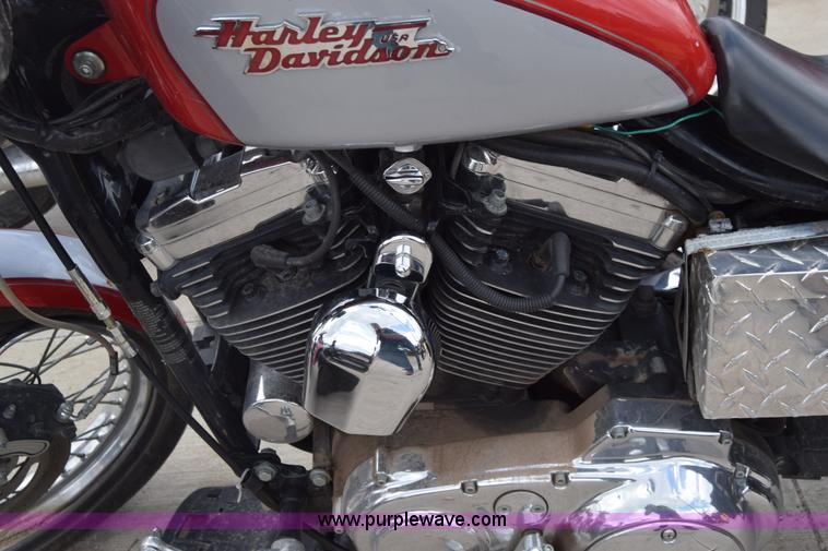 image for item K2960 2002 Harley Davidson XL1200C Sportster motorcycle