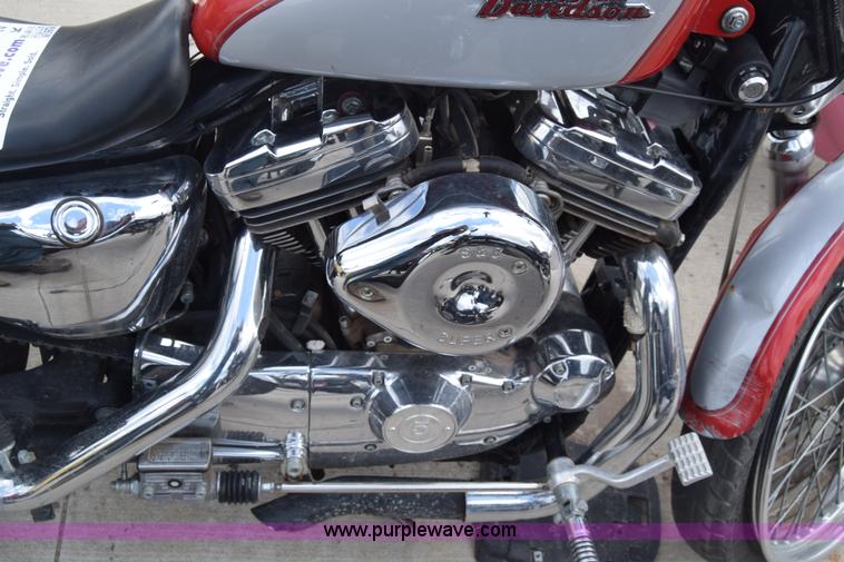 image for item K2960 2002 Harley Davidson XL1200C Sportster motorcycle