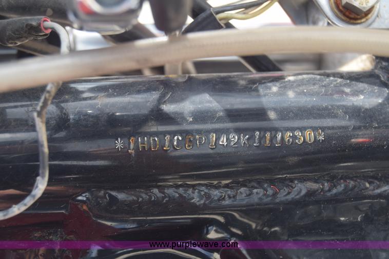 image for item K2960 2002 Harley Davidson XL1200C Sportster motorcycle