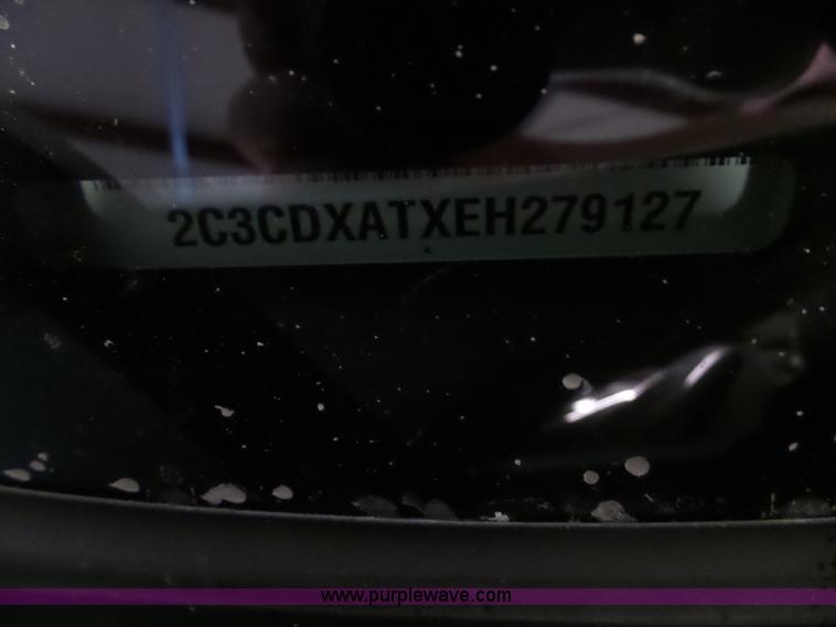 image for item J4010 2014 Dodge Charger Police