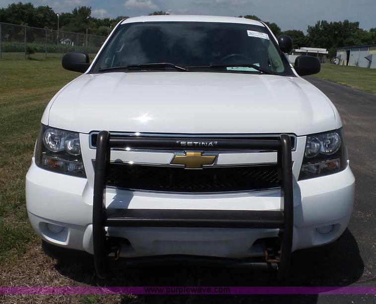 image for item J4012 2012 Chevrolet Tahoe Police SUV