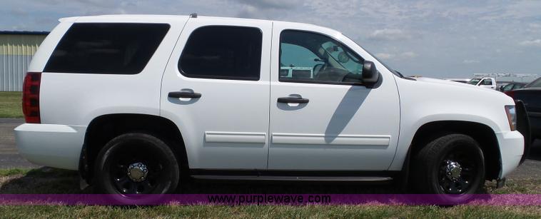 image for item J4012 2012 Chevrolet Tahoe Police SUV