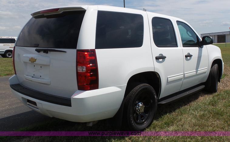 image for item J4012 2012 Chevrolet Tahoe Police SUV