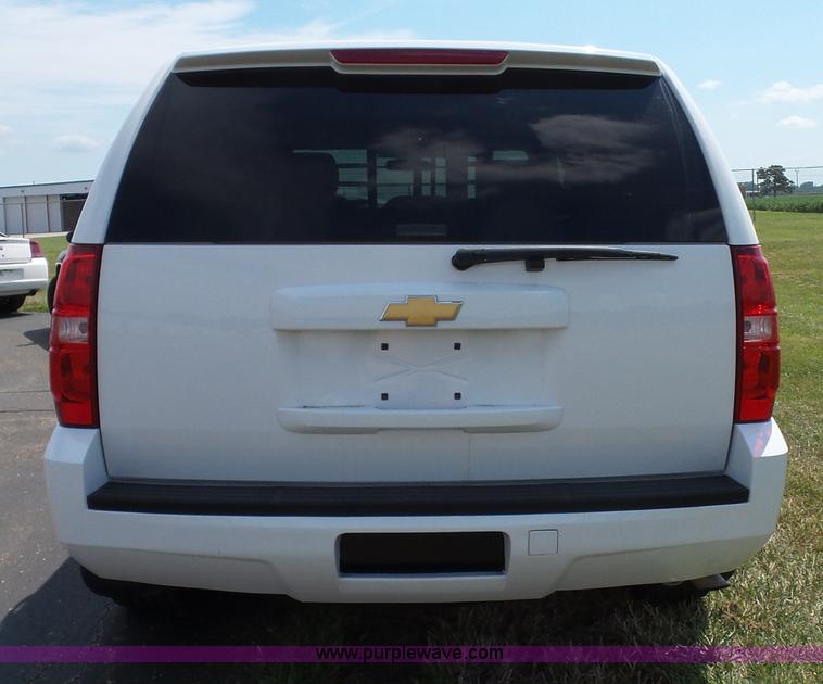 image for item J4012 2012 Chevrolet Tahoe Police SUV