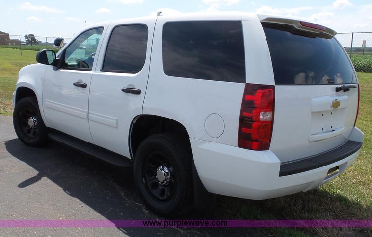 image for item J4012 2012 Chevrolet Tahoe Police SUV