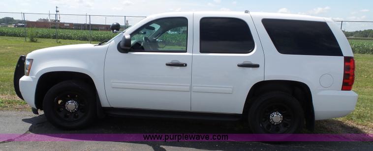 image for item J4012 2012 Chevrolet Tahoe Police SUV