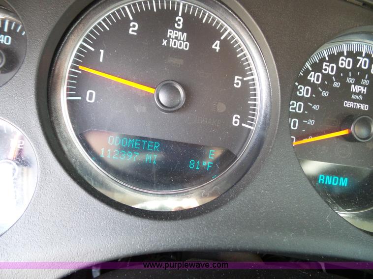 image for item J4012 2012 Chevrolet Tahoe Police SUV