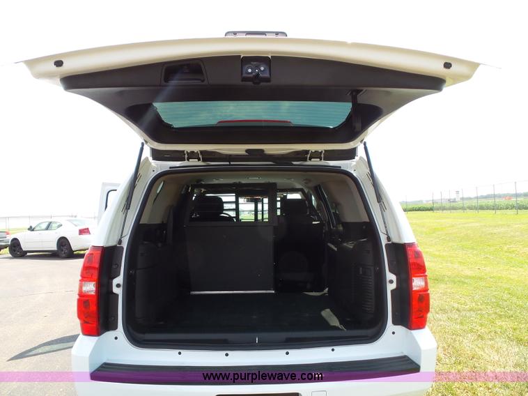 image for item J4012 2012 Chevrolet Tahoe Police SUV