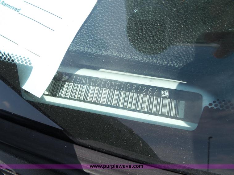 image for item J4012 2012 Chevrolet Tahoe Police SUV