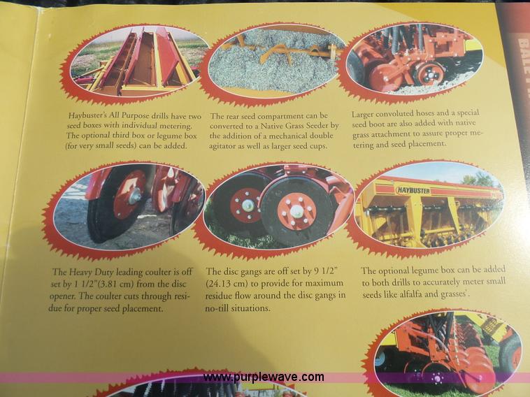 image for item AV9890 HayBuster 77C no-till grain drill